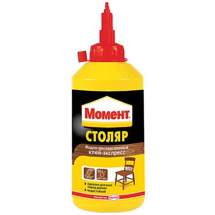 Клей Момент Столяр 250 г (желтый)