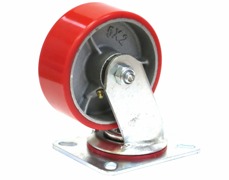 Колесо большегрузное d=125мм ПОворотное, г/п 280кг (полиуретон) ESP