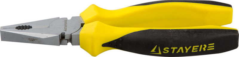 Пассатижи STAYER "PROFI" CHROMAX хром.п. 180мм