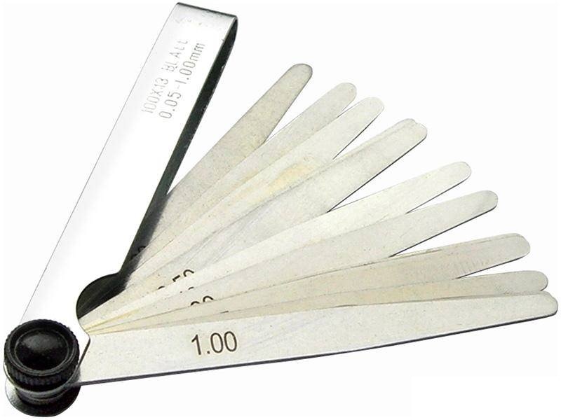 Щупы измерительные набор, 13 шт., 0.05-1,00 мм