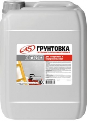 Грунтовка А3 гл.проник. для наружних и внутренних работ 10л.