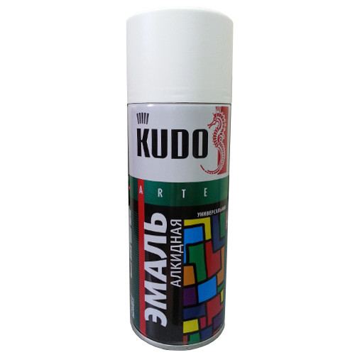 Аэрозольная краска СЕРЕБРО 400мл. KU-1026 KUDO
