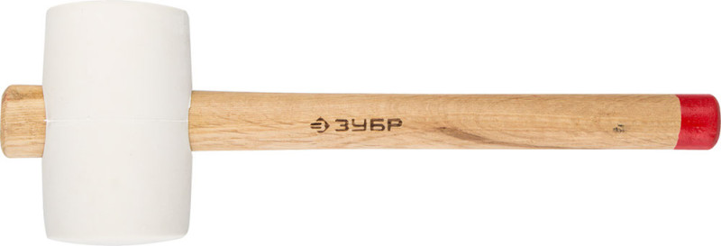 Киянка резиновая белая, с деревянной рукояткой, 0,34кг STAYER / ЗУБР