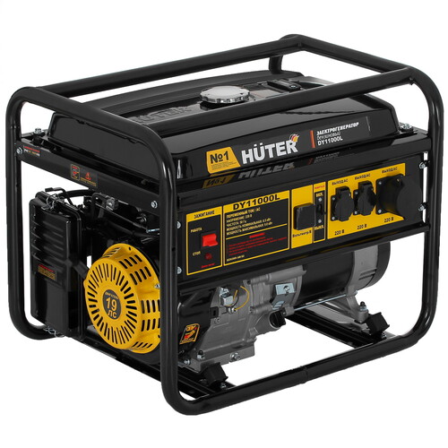 Электрогенератор Huter DY11000L, 220В, 8.5кВт