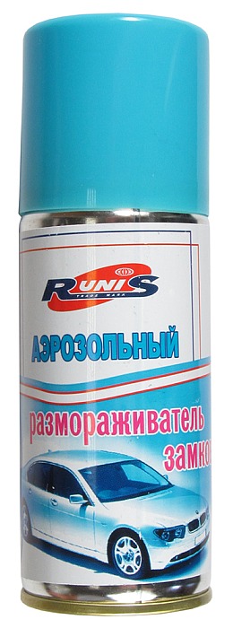 Размораживатель замков RUNIS, 140мл. (АЭРОЗОЛЬ)