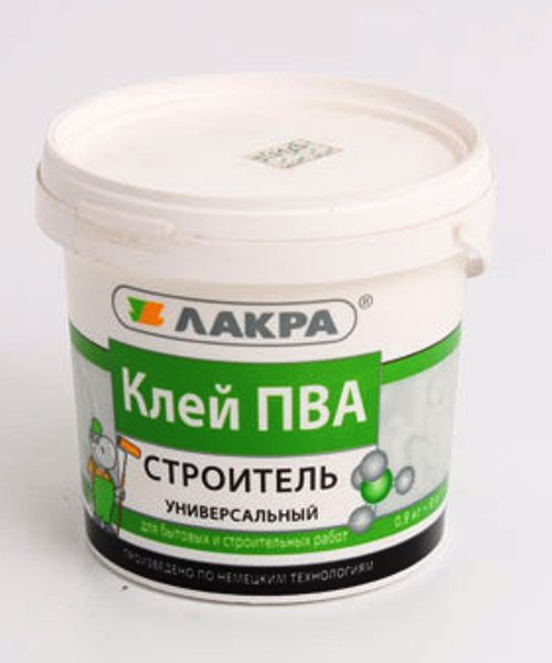 ПВА унив. Строитель 0,9 кг Лакра