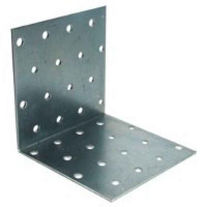 Крепежный уголок 160х160х80мм KUR (КМ) равносторонний (100)