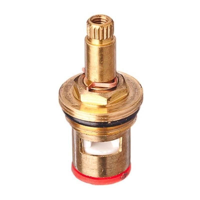 Кран-букса 1/2 керамика L52-4 24 шлиц ДВЕ РЕЗЬБЫ