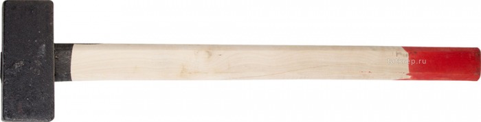 Кувалда литая с деревянной рукояткой, 6кг