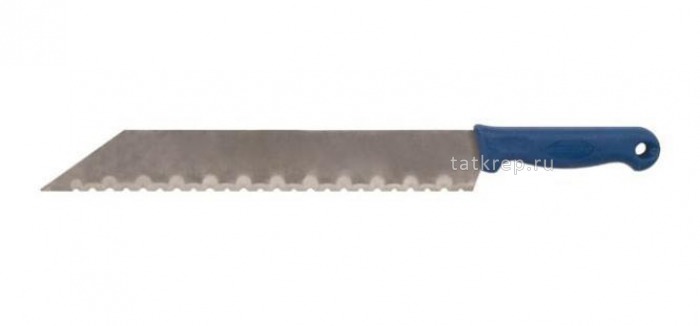 Нож для резки изоляционных плит, лезвие 340х50мм, нерж.