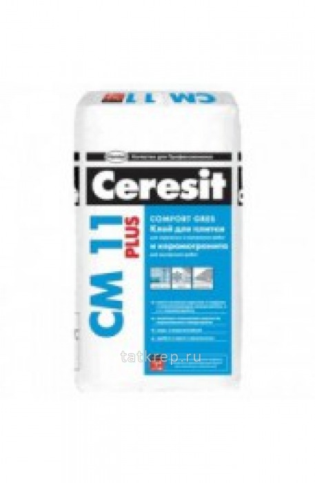Клей плиточный CERESIT CM11, 5кг для наруж/внутр. работ