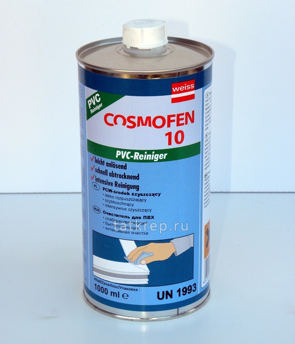 Очиститель Cosmofen 10, CL-300.130, 1л. (слабо размегч)